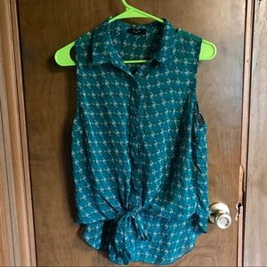 Vintage Button down Tank top